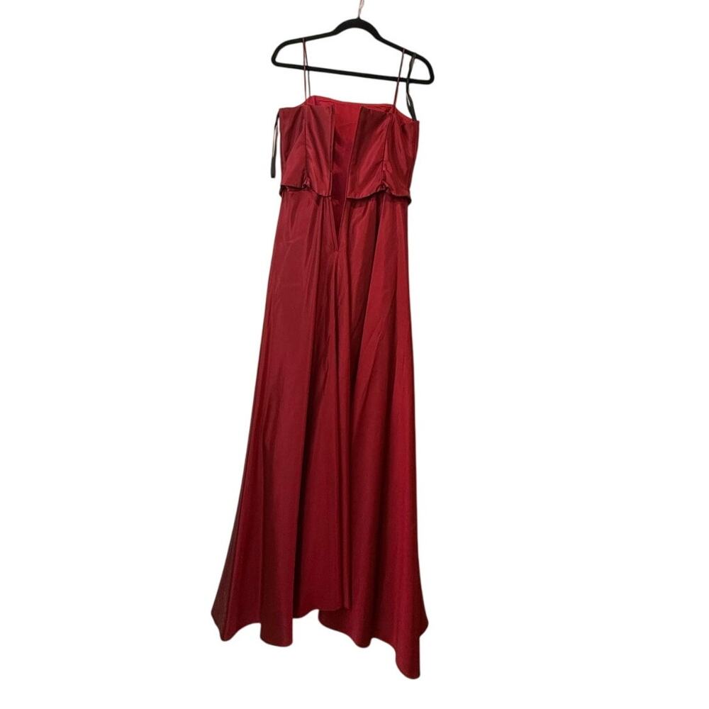 Js Collections Womens Deep Red Formal Evening Gow… - image 3